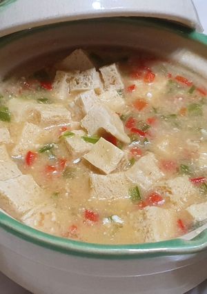 金沙凍豆腐（快速家常菜料理） 的食譜成品照片