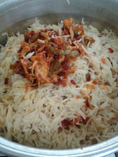 عکسی از دستور لوبیا پلو