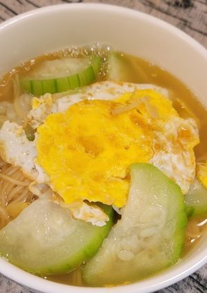 絲瓜麵線 的食譜成品照片