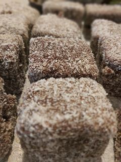 Retró kókuszkocka recept fotója