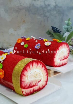 Foto resep Hurricane red velvet roll