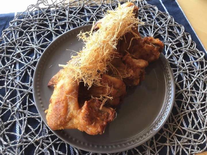 Easy Way Make Recipe 🧑🏽‍🍳🧑🏼‍🍳 Thai Recipe Chicken • Fried Chicken With Crispy Lemongrass |ThaiChef Food that is Delicious, Delicious}