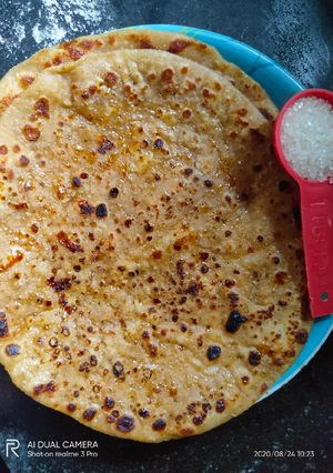 A picture of Sugar wali roti.