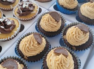 Foto di Cupcakes cioccolato e burro di arachidi