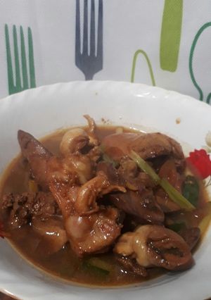 Foto resep Ati ampela kecap sederhana
