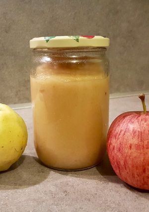 Une photo de Compote pomme coing