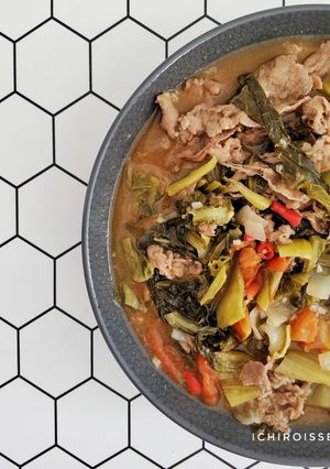 Foto resep Sapi cah Sayur Asin