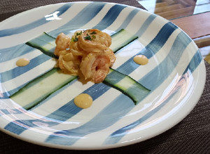 Una foto de Camarones con mayonesa casera