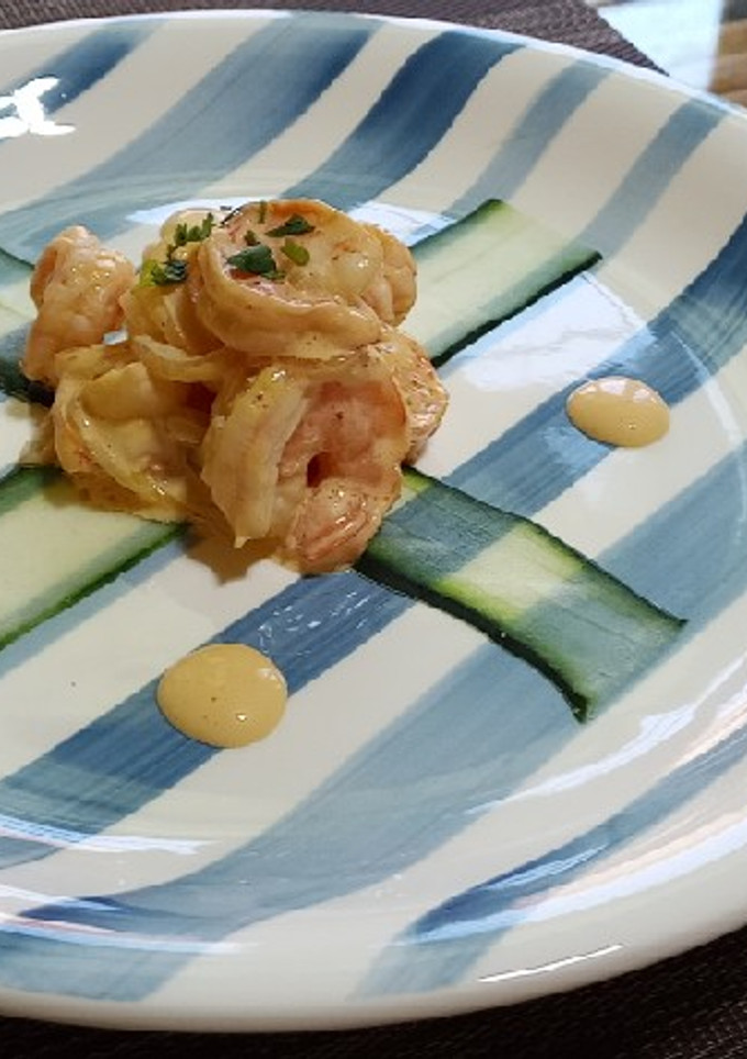 Una foto de Camarones con mayonesa casera