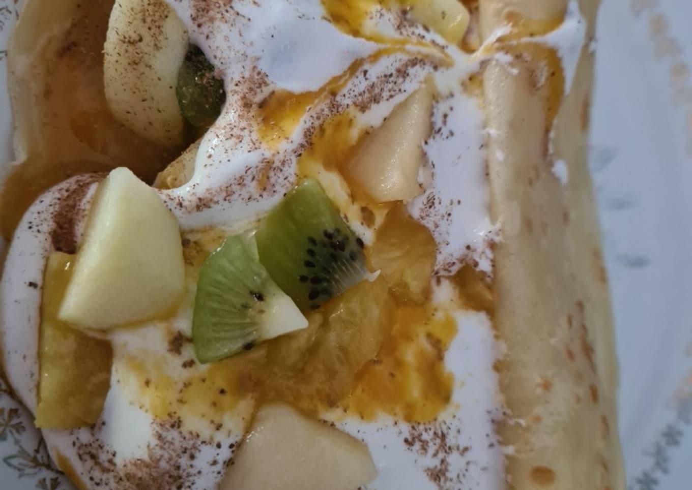 Crêpes sans sucre