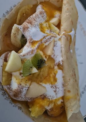 Une photo de Crêpes sans sucre
