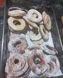 Donas horneadas y fritas