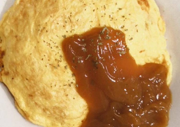 Omurice with Demi-glace sauce