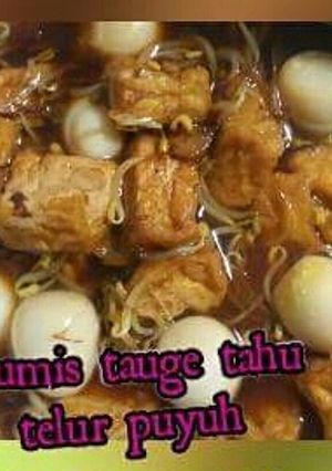 Foto resep Tumis tahu tauge telur puyuh simple