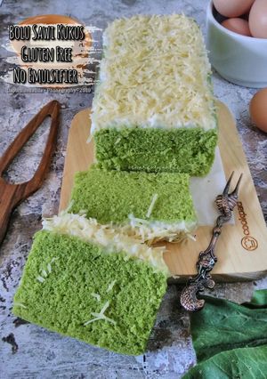 Foto resep Bolu Sawi Kukus (Gluten Free - No Emulsifier - No BP)