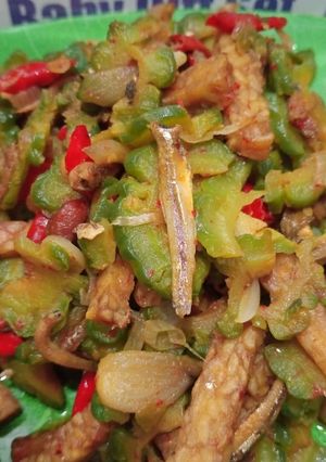 Foto resep Tumis pare teri tempe