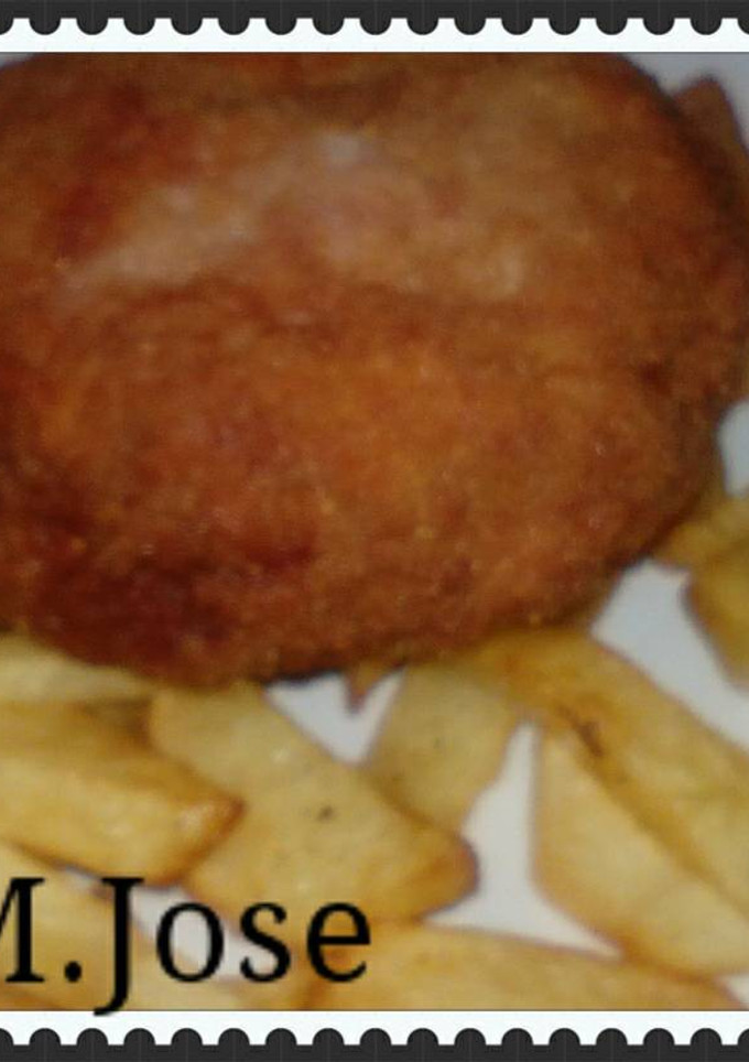 Una foto de Filetes rusos al queso de Tresviso