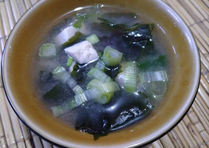 Miso soup simpel