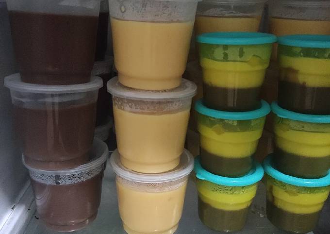 Ternyata begini lho! Cara  buat Puding Puyo / Silky Dapur Mama Al dijamin istimewa