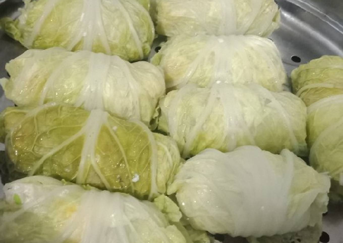 Dimsum Sawi Putih..(isi Tahu dan udang)