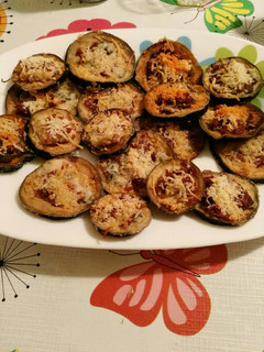 Una foto de Berenjenas gratinadas