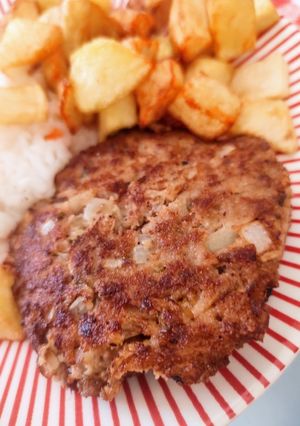 Una foto de Hamburguesas caseras