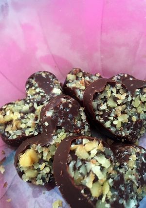 Una foto de Bombones de chocolate