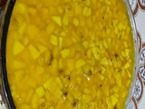 طورة باردة بالفلون والتفاح