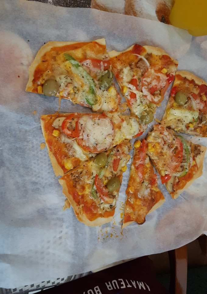 Una foto de Pizza casera