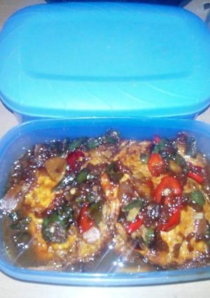 Foto resep Telur bumbu kecap pedas