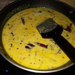 A picture of Rajasthani kadhi.
