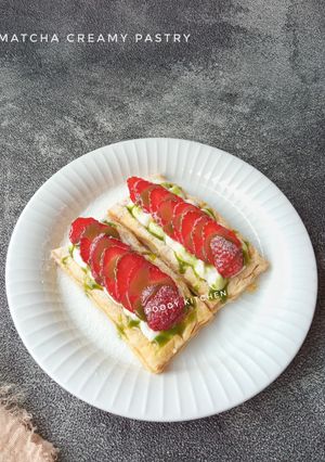 Foto resep Matcha Creamy Pastry