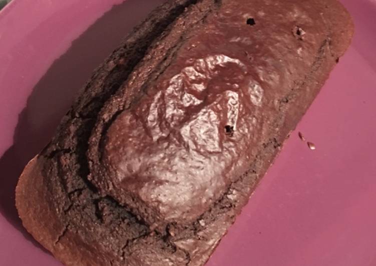 Bizcocho de chocolate saludable