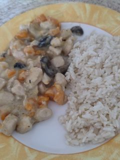 Une photo de Blanquette de poulet