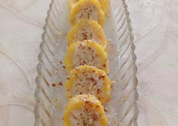 Mango Stuffed Kulfi Recipe