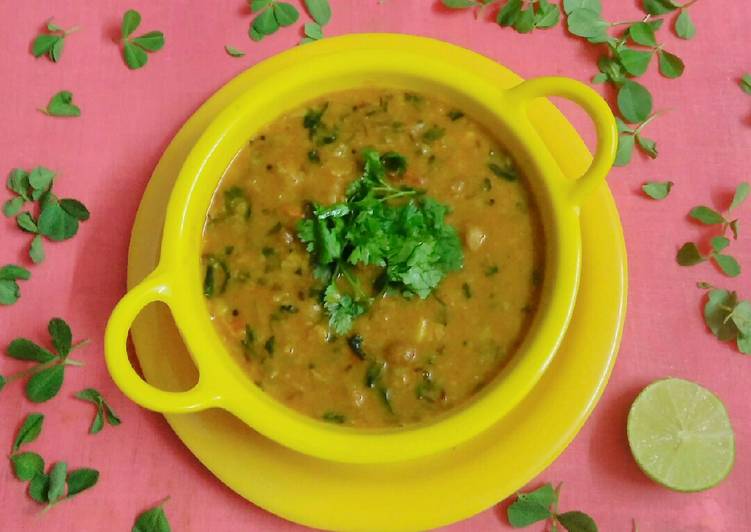 Recipe of Favorite Methichi patal bhaji