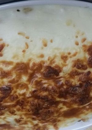 صورة لوصفة معكرونة التونة بالبشاميل