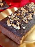 Brownie con avena banana e cioccolato