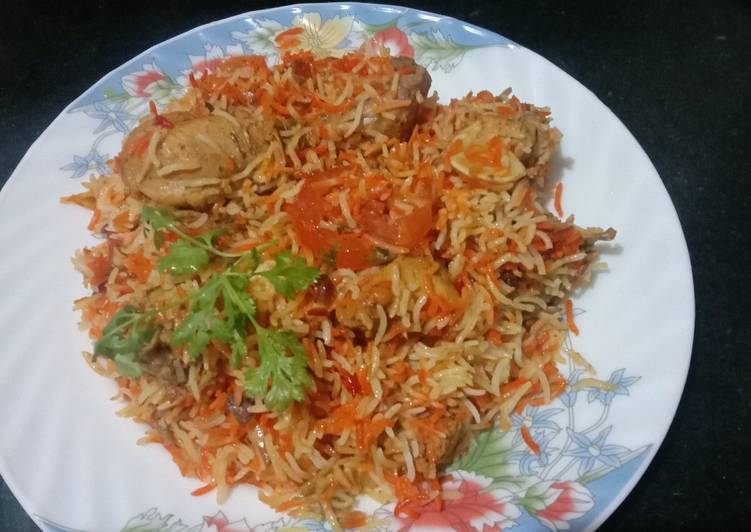 Sindhi chicken biryani