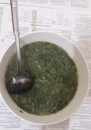 Hình của món Cải nấu canh.