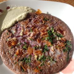 A picture of Ragi Uttappam.