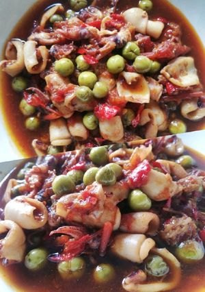 Foto resep Cumi Rimbang Saos Tiram