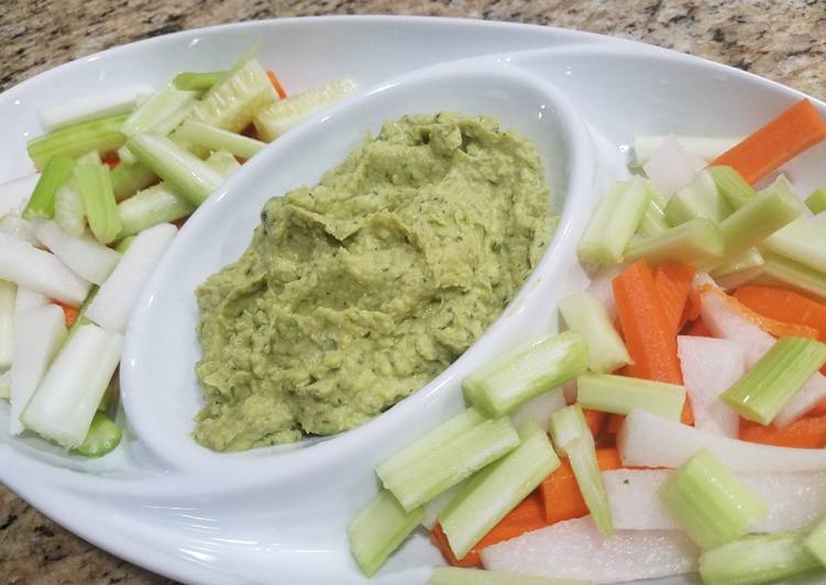 Steps to Make Any-night-of-the-week Avacado hummus