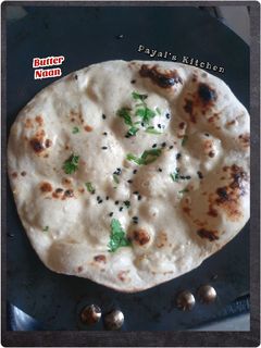 વ્હીટ ફ્લોર તવા બટર નાન (Wheat Flour Tava Butter Naan Recipe In Gujarati) રેસીપી મુખ્ય ફોટો