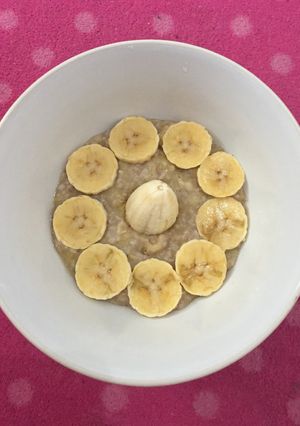 Foto resep Mpasi selingan 8m+ Oat Banana with Cinnamon
