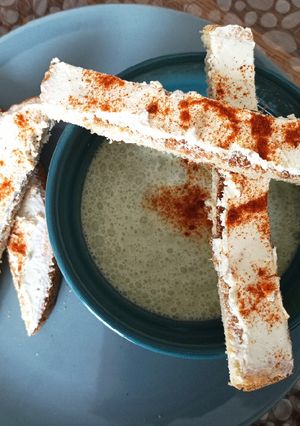 Une photo de Gaspacho de concombre