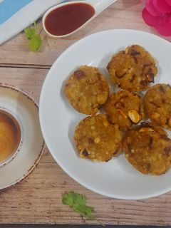 চিড়ে আলুর কাটলেট (chire aloor cutlet recipe in Bengali) রেসিপির প্রধান ছবি