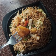 A picture of Potato Noodles.