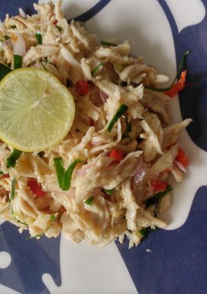 Foto resep Ayam Suwir Sambal Matah