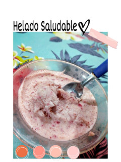 Una foto de Helado Saludable